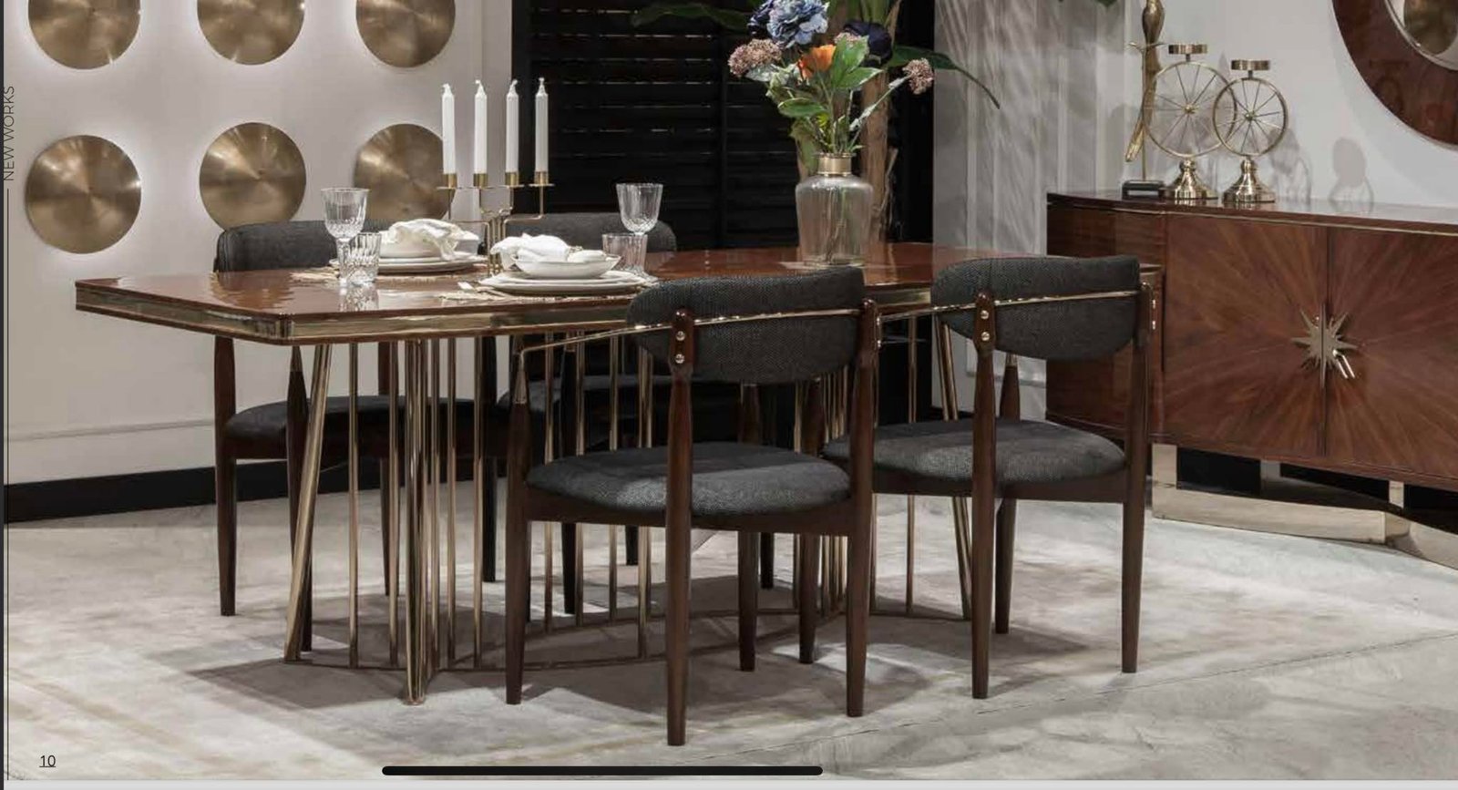 Star dining table image